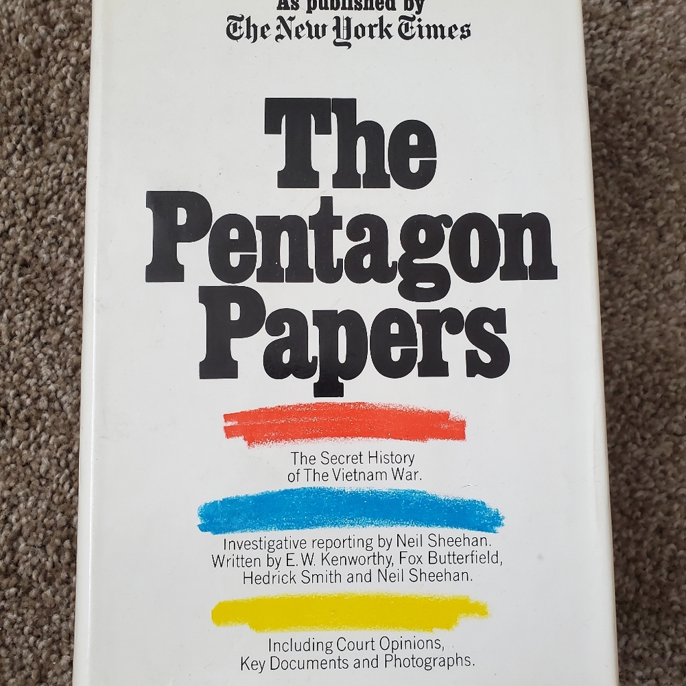 The new york times "The Pentagon Papers" book